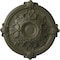 Ekena Millwork Hamilton Ceiling Medallion (Fits Canopies up to 3 3/4"), 17 3/8"OD x 1 3/4"P, Witch Hazel CM17HAWHF - alternate 1